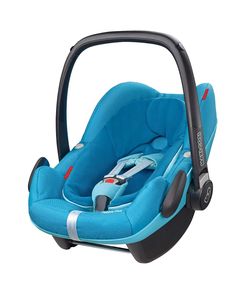 Maxi-Cosi Pebble Plus i-Size Babyschale, Gruppe 0+ Autositz für Babys, inkl. Sitzverkleinerer, nutzbar ab der Geburt bis ca. 12 Monate (0-13 kg / 45-75 cm), Mosaic Blue, Blau