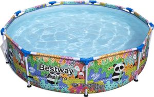 Bestway 5612F, 3221 l, Rámový bazén, Děti a dospělí, Vícebarevný, 12,2 kg