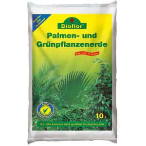 Bioflor Palmen-/Grünpflanzenerde 10 Liter Beutel