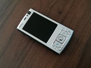 Nokia N95, 6,6 cm (2.6"), Silber-Schwarz, Slider, Black-Silver, GPRS, 3G Standard