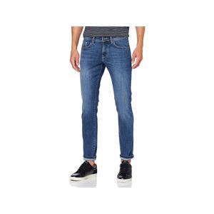Camel Active Herren Slim Fit Jeans Hose 5-Pocket Madison mid blue W38/L32