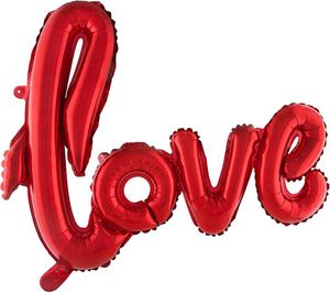 ABC14 Ballongirlande "LOVE" 100x30cm | Rot
