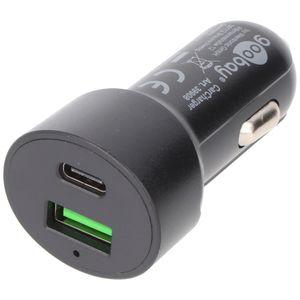 Dual-USB Auto Schnellladegerät USB-C PD (Power Delivery)