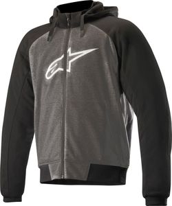 Alpinestars Chrome Sport Motorrad Hoodie (Dark Grey,M)