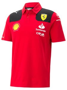 PUMA - Scuderia Ferrari - Pánske polo tričko - 100% bavlna - Formula 1 - Model 2023 | Veľkosť: XL