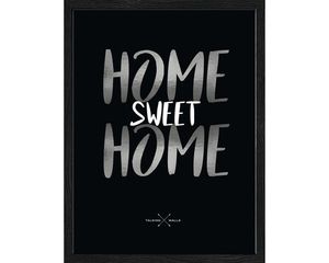Gerahmtes Bild Home Sweet Home 33x43 cm