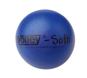 Volley Weichschaumball "Softi", Blau
