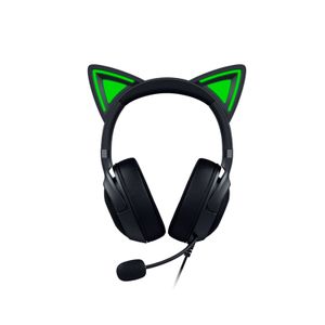 Razer Kraken Kitty Edition V2 Black Gaming Headset - Kabelgebundenes Headset mit Katzenohren und Razer Chroma RGB Beleuchtung
