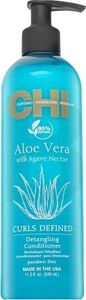 CHI Aloe Vera Curls Defined Detangling Conditioner Bändigender Conditioner zum einfachen Kämmen von Haaren 340 ml