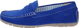 Sioux Carmona-700 Mokassin in Übergrößen Blau68683 große Damenschuhe, Größe:38