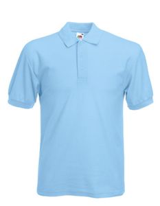 65/35 Piqué Herren Poloshirt - Farbe: Sky Blue - Größe: XXL