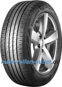 Continental ECOCONTACT 6 195/65R15 91V Sommerreifen ohne Felge