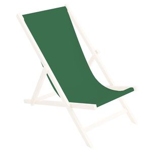 Ersatz-Stoffbezug Wechselbarer Liegestuhl Stoffbezug 100% Polyester für Holz-Liegestuhl Klappliegestuhl Farbe Grün [119]