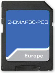 Zenec Z-EMAP66-PC3 PKW-Navi-Software für Z-x56/66/65