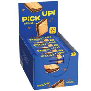 Pick Up Choco Butterkeks mit Schokolade Großpackung 24 x 28g