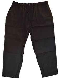 Zipp-Off-Hose von Abraxas in Übergröße, schwarz, Größe:8XL