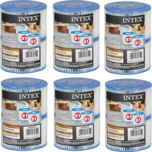 12x Intex Filterkartusche Spa  S1 Filterpatrone Ersatzfilter 29001