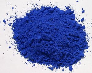 Blau / Marineblau Pigment Farbpulver 1 kg für Beton Gips Zement einfärben