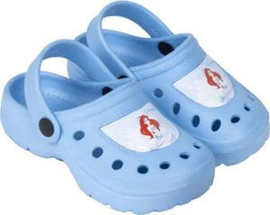 Disney Arielle Meerjungfrau Kinder Mädchen Clogs Badeschuhe Latschen – Blau / 30/31