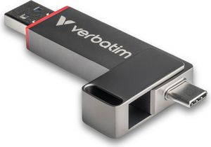 Verbatim Dual QuickStick USB Flash Drive 512 GB USB Typ-A / USB Typ-C 3.2 Gen 1 (3.1 Gen 1) Grau
