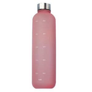 Sport Wasserflasche [Trinkflasche BPA Frei] Trinkflasche Geeignet für Die Fahrrad, Outdoor, Schule, Gym,(Rot)