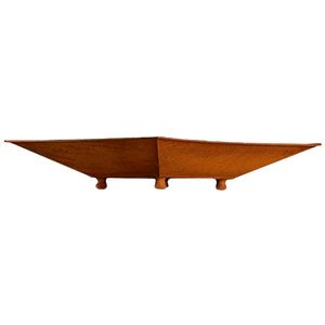Mucola Rost Schale Dekoration 7,5x40x40 cm Edelrost Optik Braun Metall Gartendeko Füße Frühjahrsdeko Sommerdeko Pflanzschale Schüssel Mucola Rost Schale Dekoration 7,5x40x40 cm Edelrost Optik Braun Metall Gartendeko Füße Frühjahrsdeko Sommerdeko Pflanzschale Schüssel
