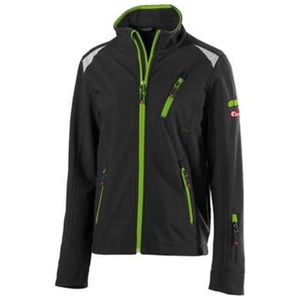 FORTIS Kids Jacke 24, schw./limegreen,Gr134-140