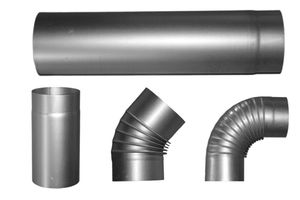 Ofenrohre | FAL-Rohre | Alle Durchmesser, Größen & Formen Ø 120 mm Gerade 1m