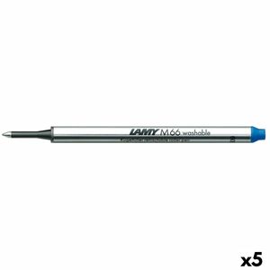 LAMY M 66 wkład 821 - Wkład do rollera wykonany z metalu w kolorze niebieskim do rollera LAMY bez skuwki - szerokość linii M