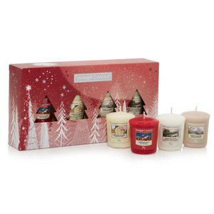 Yankee Candle Bright Lights Geschenk-Set Votivkerze 4 X 49 G