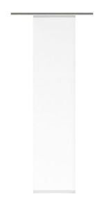 Schiebevorhang Rom Uni 245 x 60 cm, blickdicht