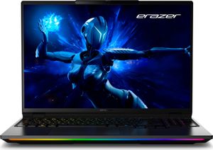 ERAZER Beast 16 X1 Ultimate 40,6 cm (16" Zoll 300Hz 100% DCI-P3) QHD+ Gaming Laptop (Core Ultra 9 275HX, Geforce RTX 5080 16GB DDR7, 32GB DDR5 RAM, 2TB SSD, RGB Backlit Keyboard, Windows 11 Home)