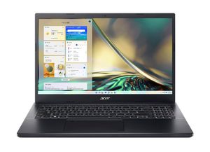 Acer Aspire 7 A715-76G-53XU Laptop 39,6 cm (15.6") Full HD Intel® Core™ i5 i5-12450H 16 GB DDR4-SDRAM 512 GB SSD NVIDIA GeForce RTX 2050 Wi-Fi 6 (802.11ax) Windows 11 Home Schwarz