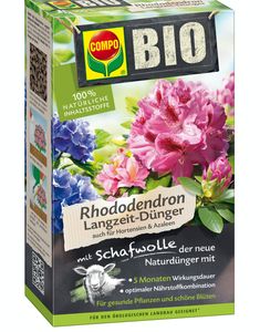 COMPORhododendron & Hortensien LGZ-Dünger mit Schafwolle 750 g