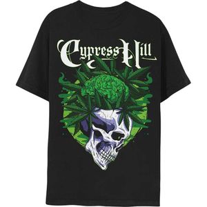 Cypress Hill - Tričko "Insane In The Brain" pro muže/dámy Unisex RO8926 (L) (Black)