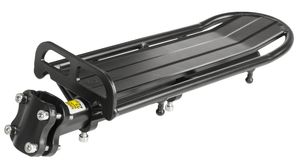 Ventura Bagagedrager Screw - On Flex Aluminium Schwarz