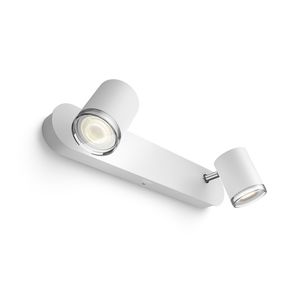 Philips Hue Adore LED Spot Weiß 2flg. White Ambiance, 500lm, inkl. Dimmschalter