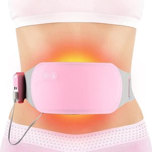 Elektrischer Menstruations-Heizkissen mit 3 Wärmestufen,USB-Aufladung,Schnell heizender Bauchgürtel, Rücken- oder Bauchschmerzlinderung