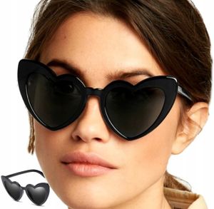 Herz-Sonnenbrille für Frauen in Katzenaugenform