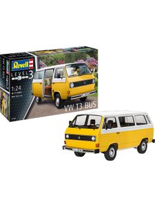 Revell Spielwaren VW T3 Bus Bulli, Revell Modellbausatz im Maßstab 1:25, 77 Teile, 18,5 cm Modellbausätze Modellbau