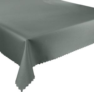 Wasserdichte Polyester Gartentischdecke Graphit 130x200 cm