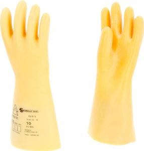 KS TOOLS Elektriker-Schutzhandschuh mit Schutzisolierung Größe 10 Klasse 3 weiß - 117.0060