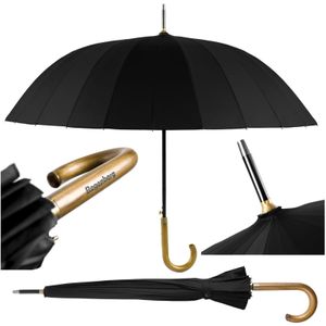 ZOLTA Regenschirm XXL Automatik - Automatischer Schirm für Herren und Damen - Winddichter Stockschirm mit Schirm-Tasche - Durchmesser 102 cm