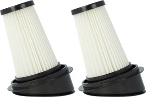 vhbw 2x Staubsaugerfilter kompatibel mit Rowenta Air Force Light RH6543WH/BA0, RH6547WH, RH6545WH, RH6543WH Staubsauger - HEPA-Filter Schwarz Weiß