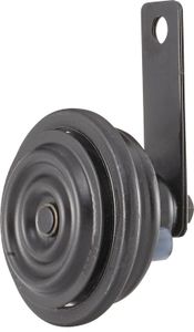 HELLA - Horn - S70 - 12V - 112dB(A) - Frequenzbereich: 420Hz - Hochton - Gehäusefarbe: schwarz - Flachsteckanschluss - 3AL 922 196-011