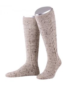 Trachtensocken Chiemgau (mittelbeige meliert) 44-45