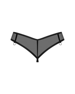 Obsessive - Glandez Transparenter String - Schwarz