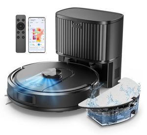 Vysavačový robot Vactidy W11 5000Pa s funkcí mopování, navigací LiDAR, sací stanicí, rychlým mapováním, APP/hlasem/dálkovým ovládáním vysavačového robota