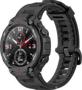 INF Silikon-Uhrenarmband für Amazfit T-Rex Pro Schwarz