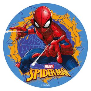 Dekora - Rundes essbares Papier - Spider-Man / zuckerfrei  Dekora